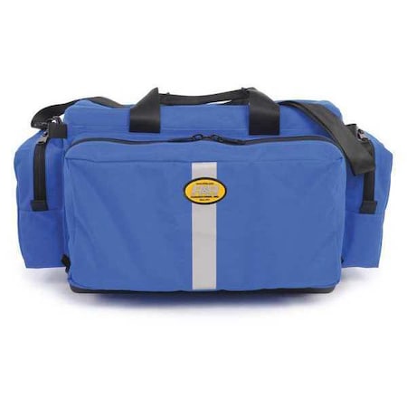 R&B Fabrications Trauma Bag, Cordura Nylon, 22 in L, 14 in W, Blue RB-A300X-RB-B
