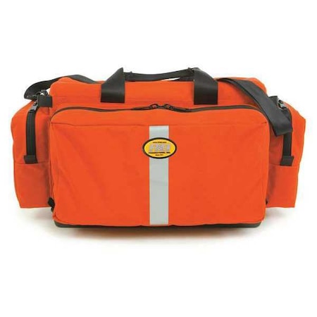 R&B Fabrications Trauma Bag, Cordura Nylon, 22 in L, 14 in W, Orange RB-A300X-OR-B