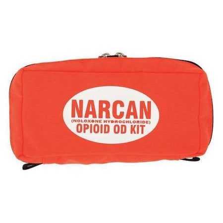 R&B Fabrications Medic Bag, Cordura Nylon, 7 1/2 in L, 2 in W, Orange RB-S800-NO-C