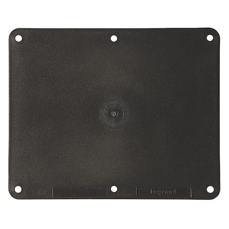 LEGRAND Electrical Box Cover, Horizontal or Vertical, 2 Gangs 3265BK