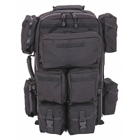 R&B Fabrications Tactical Medic Pack, Black, 11" L RB-371BK-A