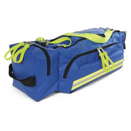 R&B Fabrications Rapid Intervention Bag, Vinyl, 34 in L, 15 in W, Blue RB-885