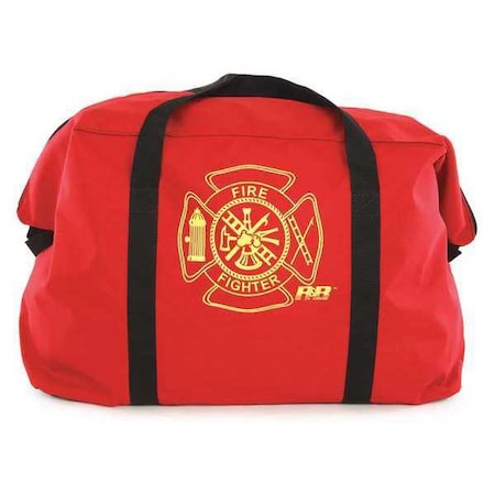 R&B Fabrications Duffel Bag, Red, Nylon RB-194MC