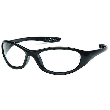 Condor Antagonist, Safety Glasses, Anti-Fog, Anti-Static & Anti-Scratch, Clear Lens, Black Frame 52YP46