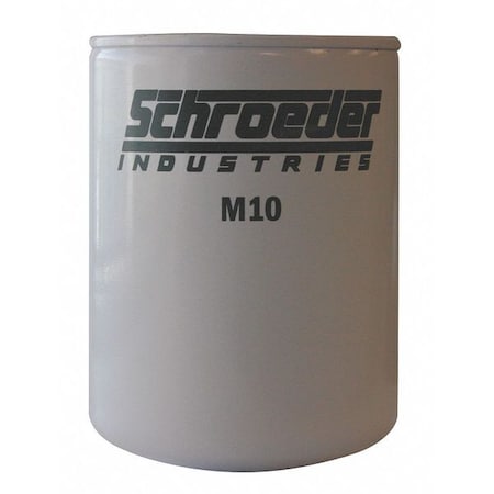 Schroeder Spin-On Filter, Cellulose, 10 Microns M10
