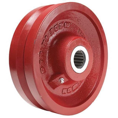 Zoro Select Caster Wheel, 3000 lb., 10" dia., 2-1/2" W W-1025-V-1MC