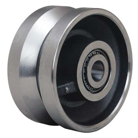 Zoro Select Caster Wheel, 8000 lb., 8" dia., 4" W W-840-FVH-1MC