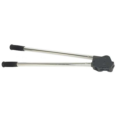 Zoro Select Steel Strapping Sealer, Double Notch 52YU69