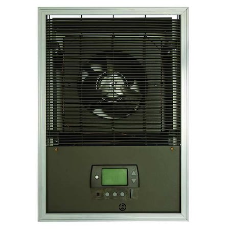 Markel Products Recessed Electric Wall-Mount Heater, Recessed, 4000 W, 277V AC, Bronze G3454SD-GB
