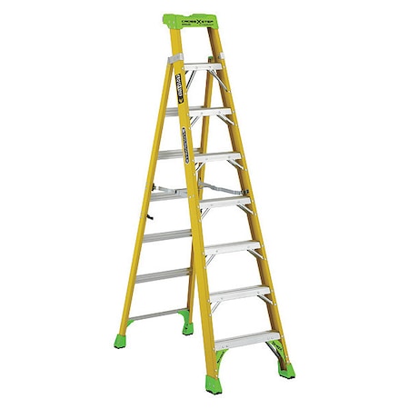Louisville 8 ft Fiberglass Stepladder, 375 lb Capacity FXS1408HD