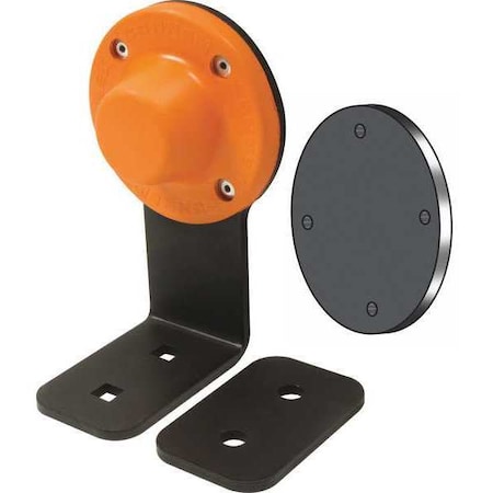 Mag-Mate Magnetic Door Holder, Rare Earth Elements, Orange D3X1BKT