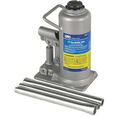Otc Bottle Jack, 12 tons Lifting Capacity 9312