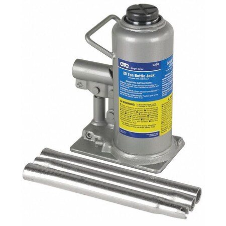 Otc Bottle Jack, 20 tons Lifting Capacity 9320
