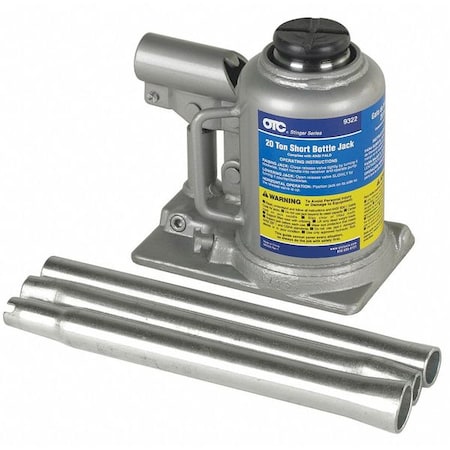 Otc Bottle Jack, 20 tons Lifting Capacity 9322