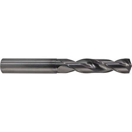 M.A. Ford Screw Machine Drill Bit, 1/4" Size, 142 Degrees Point Angle, Solid Carbide, Altima Finish 2XDCS2500A