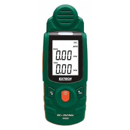 Extech Formaldehyde Meter, LCD Display VFM200