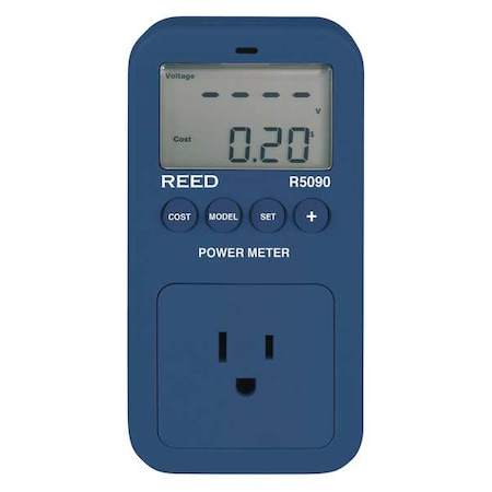 Reed Instruments Digital Power Meter 100 to 150VAC R5090