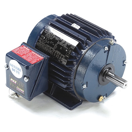 Leeson Three-Phase Severe Duty Motor, 2 HP, 145T Frame, 230/460V AC Voltage, 1740 rpm Nameplate RPM 145TTTN16628