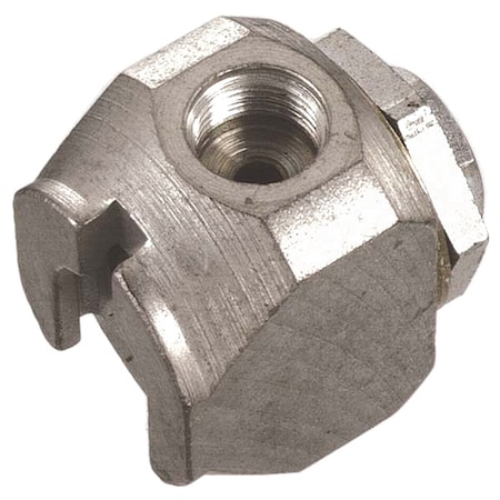 Lincoln Industrial Button Head Coupler, 7/16"-27 81458
