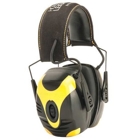 Honeywell Howard Leight Impact Pro Over-the-Head Ear Muffs, 30 dB NRR, Active Noise-Suppressing, General Purpose 1030943