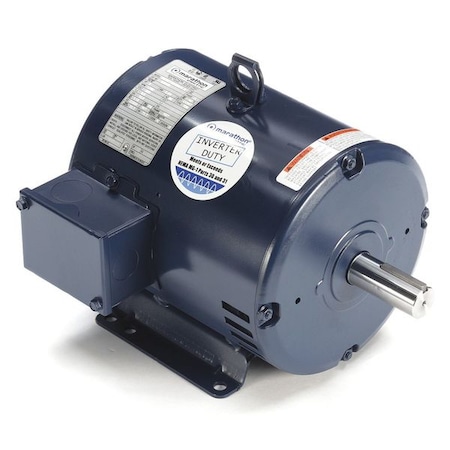 Marathon Three-Phase General Purpose Motor, 3 HP, 182T Frame, 200V AC Voltage, 1760 rpm Nameplate RPM 182TTDBD6039