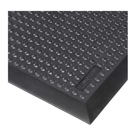Condor Black Static Dissipative Mat, 13 mm Thick, Rubber 38ZA90