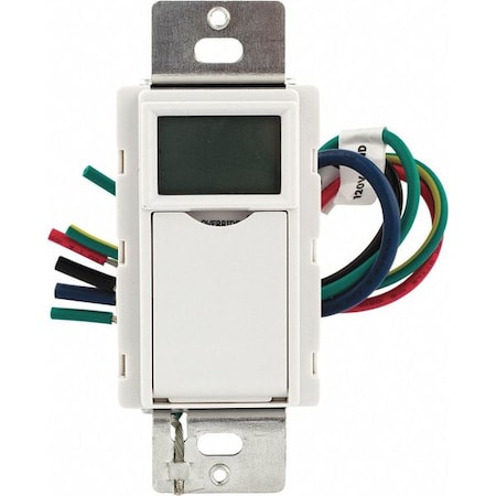 Nsi Tork Wall Timer Switch, 120/277VAC, 1800W, 16A SS703Z