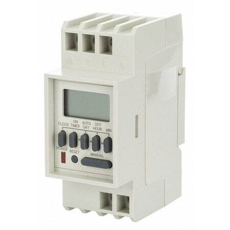 Nsi Tork Electronic Timer, 120VAC DIN100B