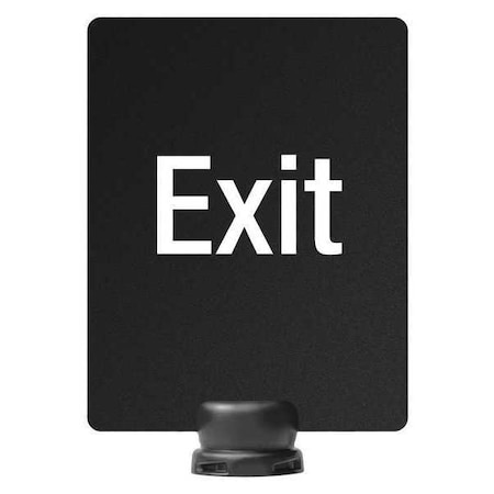 Lavi Industries Sintra Sign, Message Exit, 80-1141TV/P2S 80-1141TV/P2S