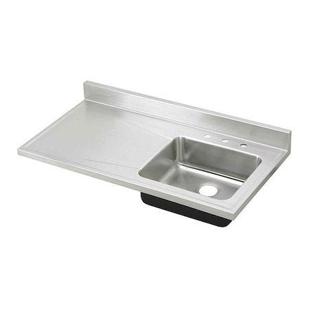 Elkay Sink, SS, 48x25x7.5", Top S4819R4