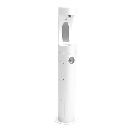 Elkay EZH2O-Bttl Fill Statn, Ped, Frz Rsist, Wh 1 Levels, White, Outdoor LK4400BFFRKWHT