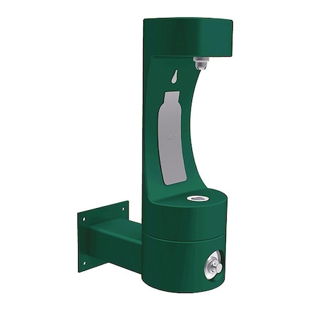Elkay EZH2O-Bot Fll Statn Wal Mnt, Frz Rst, Grn 1 Levels, Evergreen, Outdoor LK4405BFFRKEVG