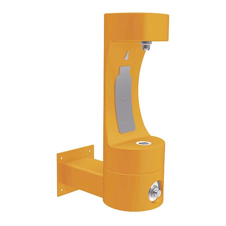 Elkay EZH2O-Bot Fll Statn Wal Mnt, Frz Rst, Ylw 1 Levels, Yellow, Outdoor LK4405BFFRKYLW
