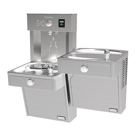 Elkay Indoor/Outdoor, Yes ADA, Halsey Taylor HTHB-HVR8BLR Filterless HTHBHVR8BLR-NF