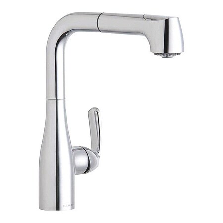Elkay Lever Handle, 1 Hole Gormet 1 Hl BarFaucet, Pullout/Lvr Hdl, Ch LKGT2042CR