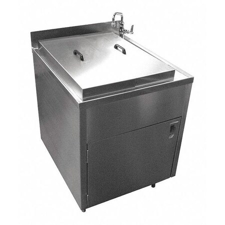 Elkay Stndrd Rthrmlzr, Sldng Lid, Cstr, 26x34x30 RTC-16-SL-CS