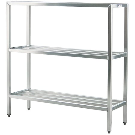New Age Industrial All-Welded Aluminum Shelving, 60x20 52928