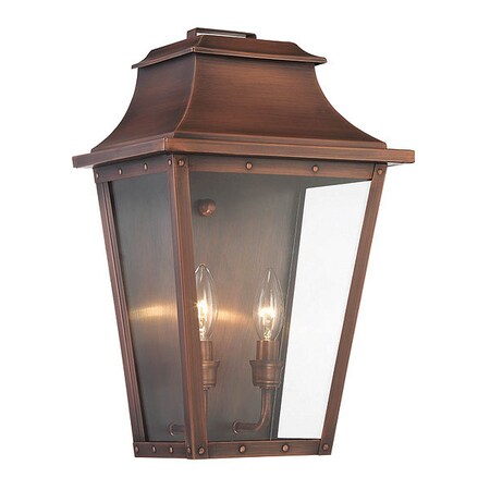 Acclaim Lighting Pocket Wall 2-Light, Copper Patina 8424CP