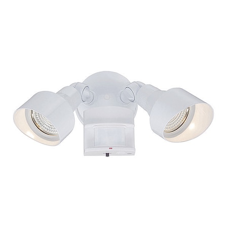 Acclaim Lighting Flood Light, LED, Gloss White LFL2WHM