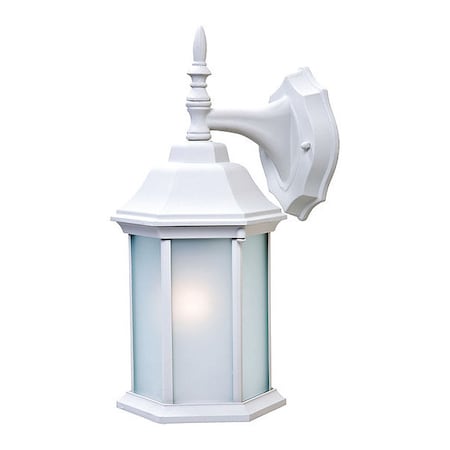 Acclaim Lighting Wall Lantern, Textured White, 1-Light 5182TW/FR