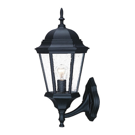 Acclaim Lighting Wall 1-Light Seeded, Matte Black 5250BK/SD