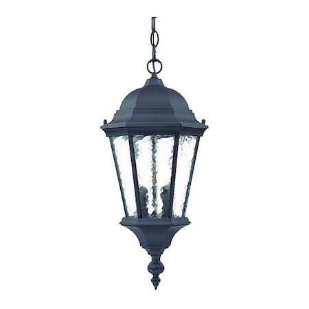 Acclaim Lighting Hanging Light, Matte Black, 2-Light 5516BK