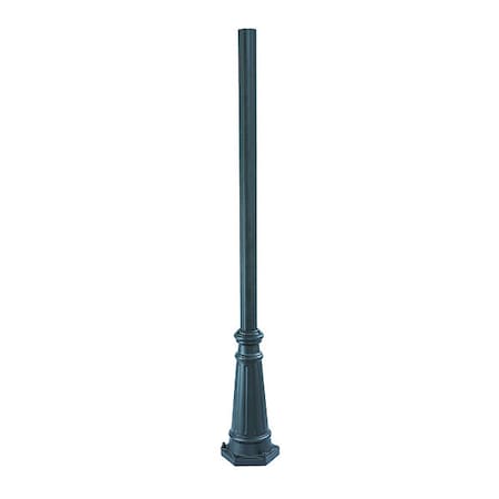 Acclaim Lighting Surface Mount Post, Matte Black, 72" C6BK