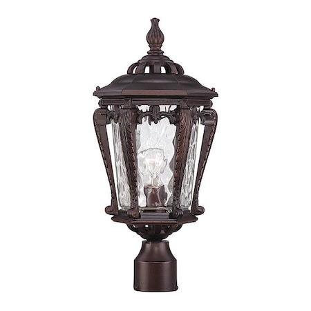 Acclaim Lighting Post Mount Light, 1-Light, Arch. Bronze 3557ABZ