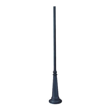 Acclaim Lighting Surface Mount Post, 120", Matte Black C10BK