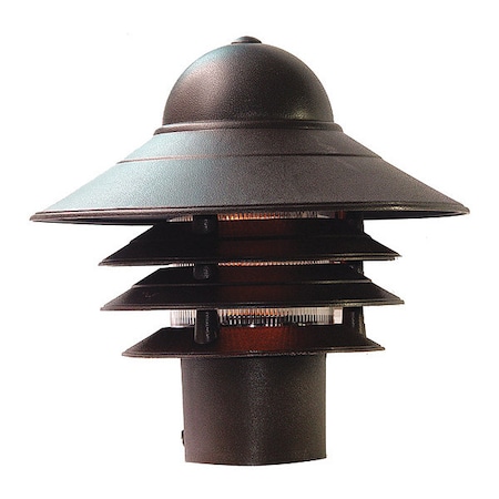 Acclaim Lighting Post Mount Light, 1-Light, Arch. Bronze 87ABZ