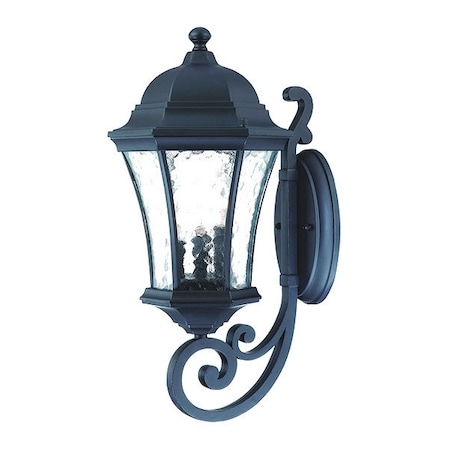 Acclaim Lighting Wall Light, Matte Black, 3-Light 3611BK