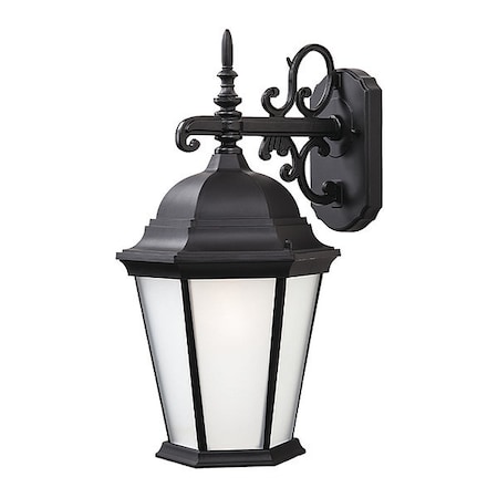 Acclaim Lighting Wall Light, Matte Black, 1-Light 5202BK/FR