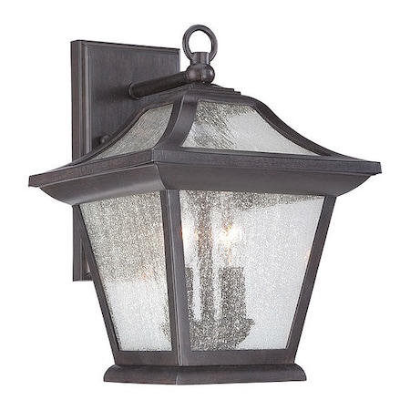 Acclaim Lighting Wall Light, Black Coral, 2-Light 39012BC