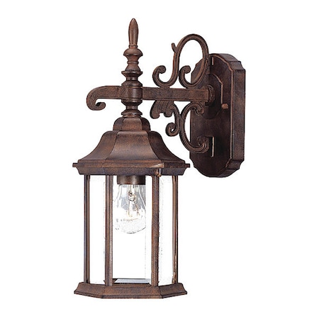 Acclaim Lighting Wall Light, Burled Walnut, 1-Light 5183BW